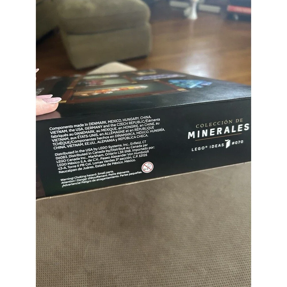 Lego Ideas Mineral Collection Set #070 New In Box Sealed Toy 21362